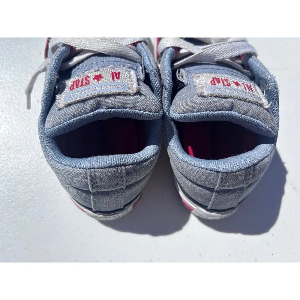 Converse All Star Kids Size 12 Blue Grey‎ Low Top Sneaker
